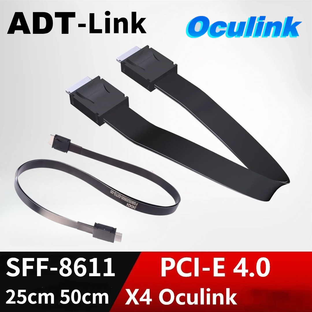 External Gpu Dock Pcie 4.0 Oculink - Câble d'extension 1M PCI-E 4.0 X4