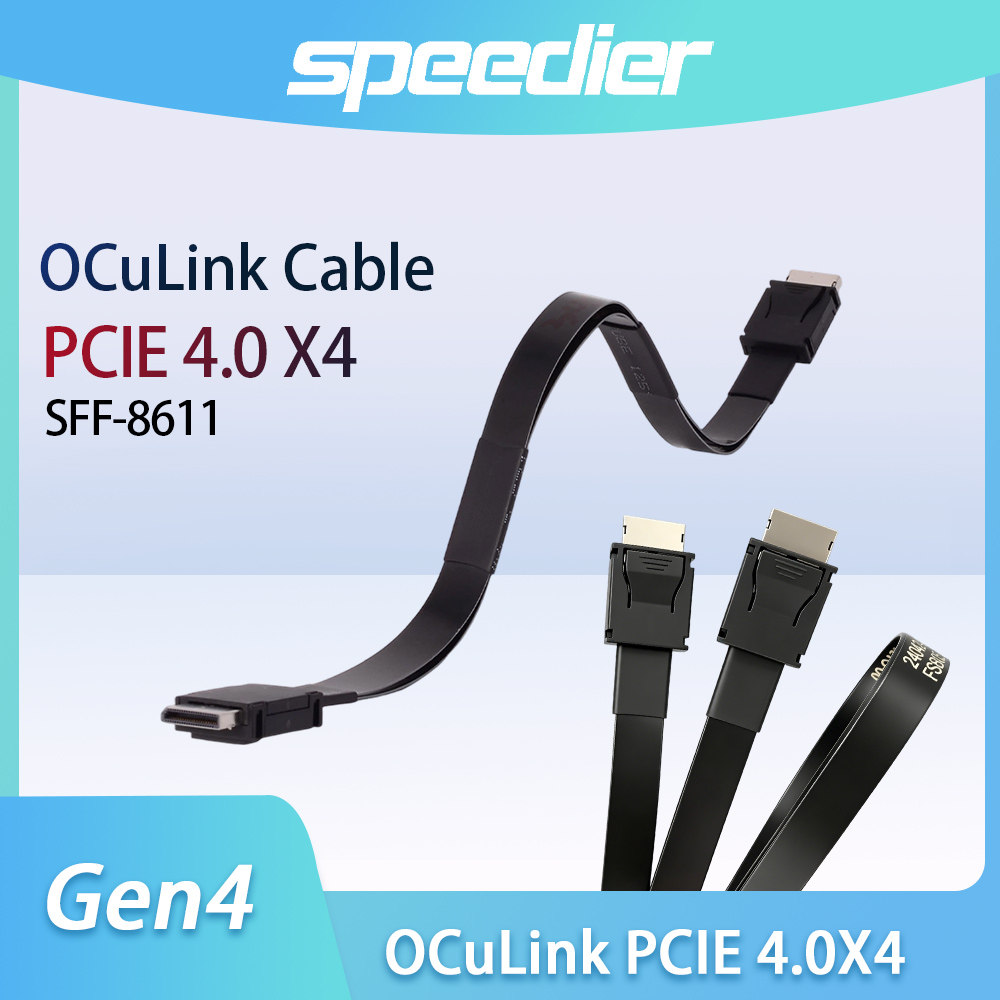 External Gpu Dock Pcie 4.0 Oculink - Câble haute vitesse ADT-Link OCuLink SFF-8611