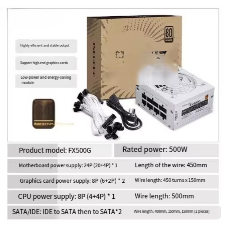Sfx Power Supply 850W Gold - En stock Alimentation SFX 750W/850W 80