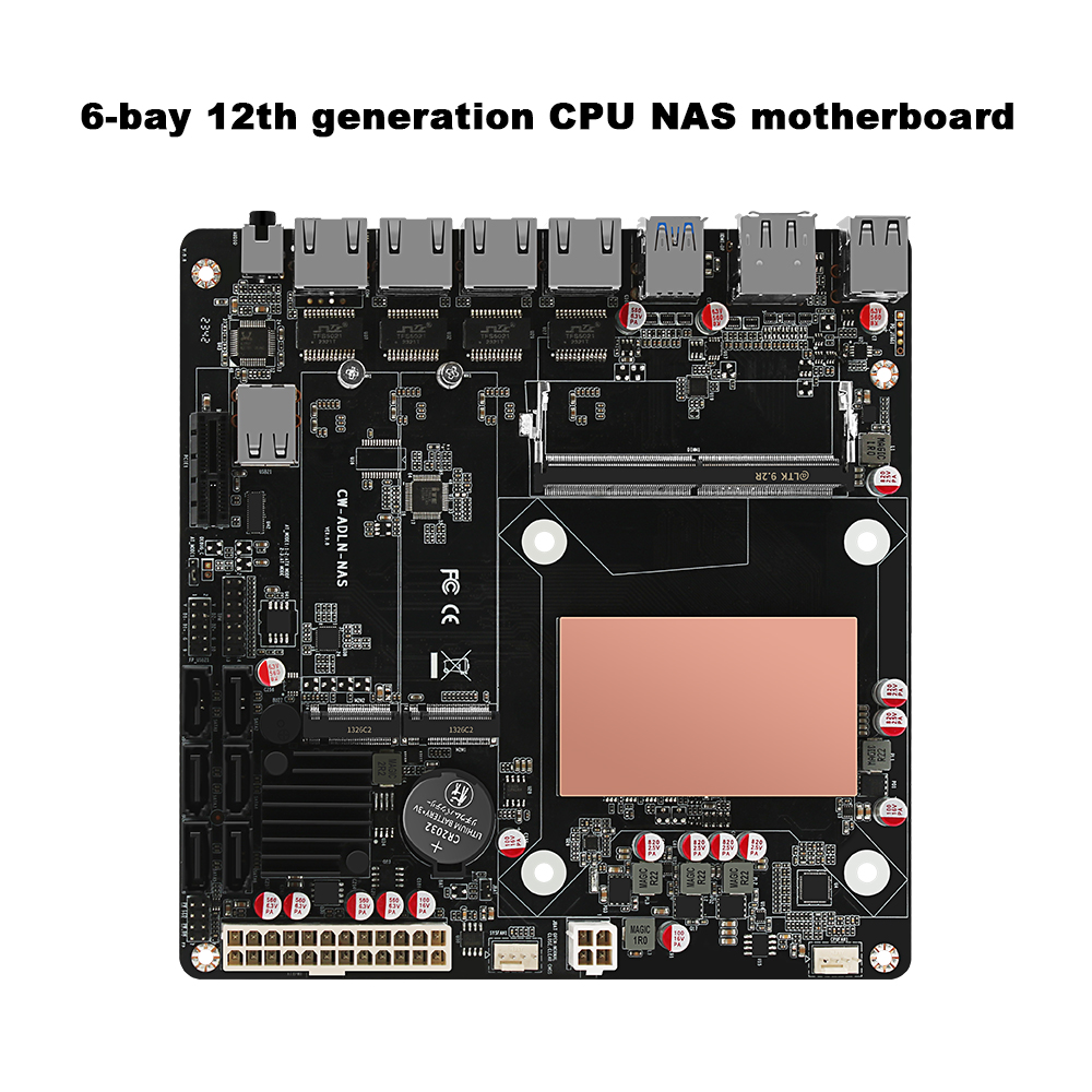 Carte mère NAS N100/N150 6 bai - Nas Motherboard N100 6 Sata avis et prix