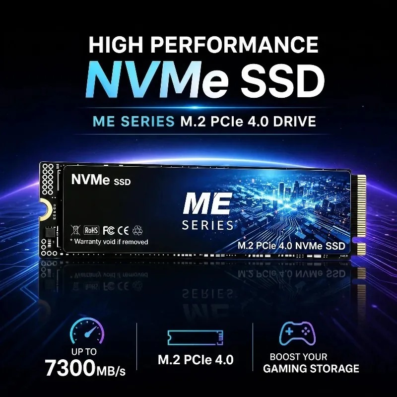 ME 500GB-4TB SSD M.2 NVMe Disq - M.2 Nvme 4Tb Pcie 4.0 Ssd avis et prix
