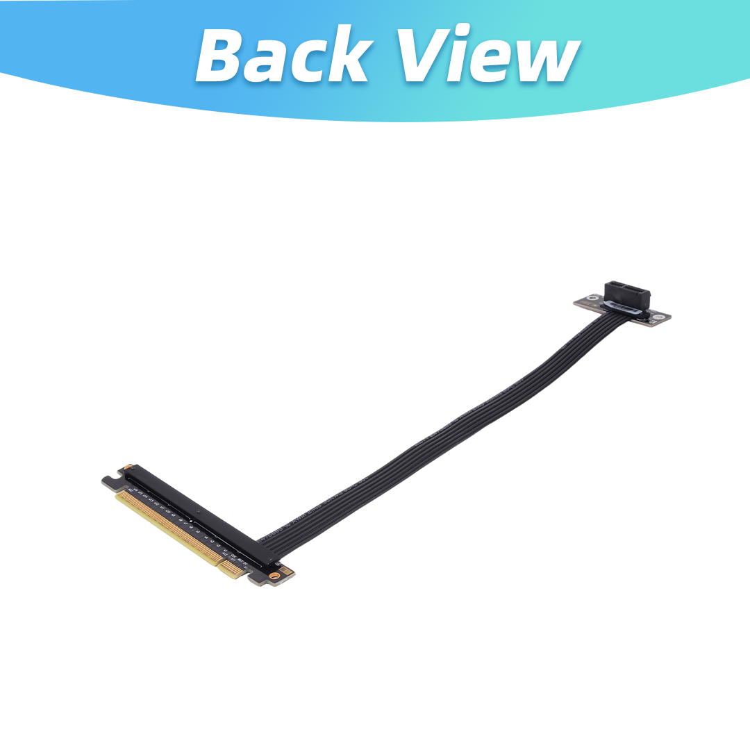 Câble d'extension PCIe 4.0 / 3 - Pcie 4.0 X16 Riser Cable 90 Degree avis et prix