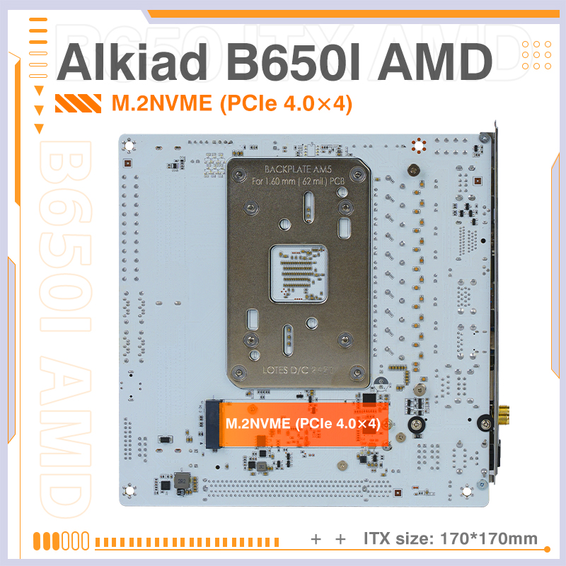 La carte mère ERYING AM5 prend - B650 Itx Motherboard Wifi avis et prix